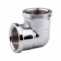 Уголок Thermo Alliance Forte 1/2" ВВ хром SF368H15