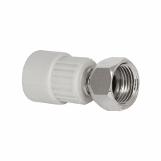 Муфта PPR с накидной гайкой Blue Ocean 20х1/2" ВР с латунным штоком