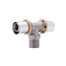 Тройник пресс Icma 20х1/2"х20 НР №407