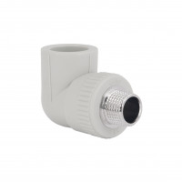 Уголок PPR Blue Ocean 25х1/2", 90° НР