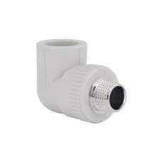 Уголок PPR Blue Ocean 25х1/2", 90° НР