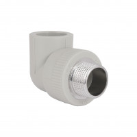 Уголок PPR Blue Ocean 32х1", 90° НР