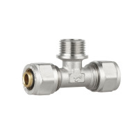 Тройник обжимной Thermo Alliance Forte 16х1/2"х16 НР SF178W161516
