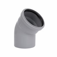 Колено PPR канализационное TA Sewage 110, 45°