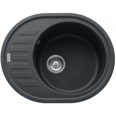 Кухонная мойка Franke Ronda ROG 611-62, фрагранит, 620x500 мм, оникс