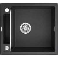 Кухонна мийка Deante Magnetic ZRM_G103, граніт, 560x500 мм, металічний графіт