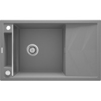 Кухонна мийка Deante Magnetic ZRM_S113, граніт, 820x500 мм, сірий
