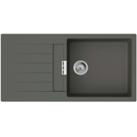 Кухонная мойка Hansgrohe S52 S52-F480, SilicaTec, 980x480 мм, серый камень