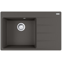 Кухонная мойка Franke Centro CNG 611-78 TL, фрагранит, 780x500 мм, серый