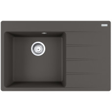 Кухонная мойка Franke Centro CNG 611-78 TL, фрагранит, 780x500 мм, серый
