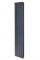 Вертикальный дизайнерский радиатор отопления ARTTIDESIGN Livorno II 5/1800/340 серый матовый