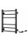 Полотенцесушитель электрический ARDESTO Square-TR K (6.1.0700.06.BM), 570x430x80 мм, с таймером-регулятором, сталь, черный матовый