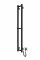 Полотенцесушитель электрический Hygge Family Slim (3.164.045618.BM), 1170x140x80 мм, с таймером-регулятором, сталь, черный матовый