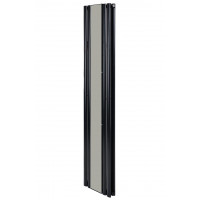 Вертикальный дизайнерский радиатор отопления ARTTIDESIGN Rimini II M 4/1800/382/50 черный матовый