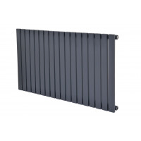 Горизонтальный дизайнерский радиатор отопления ARTTIDESIGN Terni G 18/600/1062 серый матовый
