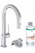 Смеситель Aqittura M91 FilterSystem 210 1jet pull-out кухонный сет из Harmony, Chrome (76801000)
