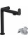 Змішувач Aqittura M91 FilterSystem 240 1jet кухонний, Matt Black (76804670)
