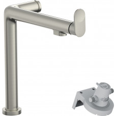 Смеситель Aqittura M91 FilterSystem 240 1jet кухонный, Stainless Steel Finish (76804800)