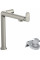Смеситель Aqittura M91 FilterSystem 240 1jet кухонный, Stainless Steel Finish (76804800)