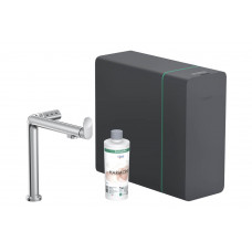 Смеситель Aqittura M91 SodaSystem 240, 1jet, кухонный набор, Chrome (76837000)