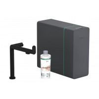 Змішувач Aqittura M91 SodaSystem 240, 1jet, кухонний сет, Matt Black (76837670)
