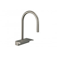 Змішувач Aquno Select M81 170 3jet кухонний з витяжним виливом, Stainless Steel Finish (73837800)