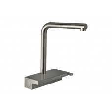 Смеситель Aquno Select M81 250 2jet кухонный с выдвижным изливом (73836800) Stainless Steel Finish