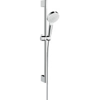 Душевой набор Crometta 100 1jet 0,65 м EcoSmart 9л/мин, White/Chrome (26535400)