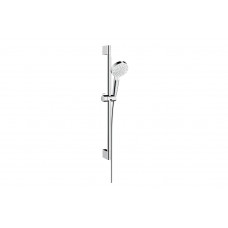 Душевой набор Crometta 100 Vario Green 6л/мин, 65 см White/Chrome (26555400)