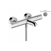 Смеситель с термостатом для ванны Ecostat Element, Brushed Black Chrome (13347340)