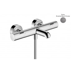 Смеситель с термостатом для ванны Ecostat Fine, Brushed Black Chrome (13325340)