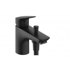 Смеситель Logis врезной на край ванны на 1 отверстие Monotrou 2 Flow, Matt Black (71315670)