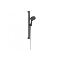 Душевой набор Hansgrohe Raindance Alive Select S 3jet EcoSmart 65 см E, черный матовый (24600670)