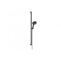 Душевой набор Hansgrohe Raindance Alive Select S 3jet EcoSmart 90 см E, черный хром шлифованный (24601340)