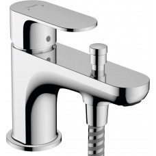Смеситель Hansgrohe Rebris S 80 врезной на край ванны на 1 отверстие Monotrou, хром (72436000)