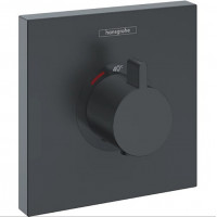 Термостат Hansgrohe прихованого монтажу ShowerSelect Highﬂow, чорний матовий (15760670)