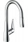 Смеситель Hansgrohe Talis M51 200 2jet для кухни с выдвижным изливом Sbox, хром (73851000)