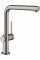 Смеситель Hansgrohe Talis M54 270 1jet кухонный с выдвижным изливом, черный хром шлифованный (72808340)