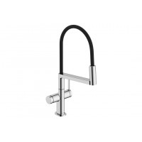 Смеситель Hansgrohe Talis M54 PowderSpray 210 3jet Semi-Pro кухонный, хром (72861000)