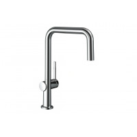 Смеситель Hansgrohe Talis M54 U 220 EcoSmart кухонный, хром (72844000)