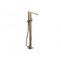 Смеситель Hansgrohe Tecturis E для ванны напольный, бронза шлифованная (73445140)