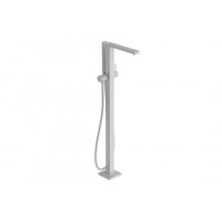 Смеситель Hansgrohe Tecturis E для ванны напольный, белый матовый (73445700)