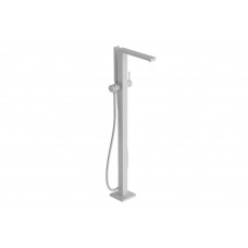Смеситель Hansgrohe Tecturis E для ванны напольный, белый матовый (73445700)