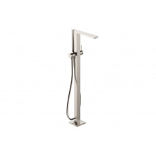 Смеситель Hansgrohe Tecturis E для ванны напольный, нержавеющая сталь (73445800)