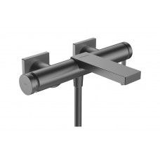 Смеситель Hansgrohe Tecturis E для ванны, черный хром шлифованный (73420340)