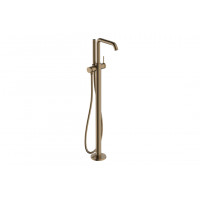 Смеситель Hansgrohe Tecturis S для ванны напольный, бронза шлифованная (73440140)