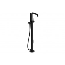 Смеситель Hansgrohe Tecturis S для ванны напольный, черный матовый (73440670)