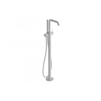 Смеситель Hansgrohe Tecturis S для ванны напольный, белый матовый (73440700)