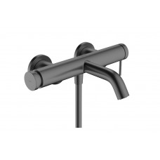 Смеситель Hansgrohe Tecturis S для ванны, черный хром шлифованный (73422340)