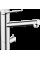 Змішувач Hansgrohe Zesis M33 200 1jet кухонний з запірним клапаном, хром (74808000)